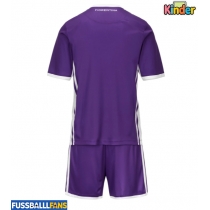 Fiorentina Heimtrikotsatz Kinder 2025-26 Kurzarm (+ Kurze Hosen)